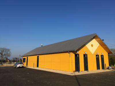 Stade Albert Aubert à  SAINT MICHEL 02